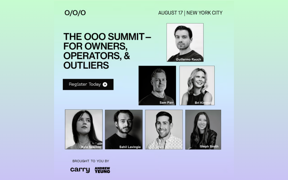 The OOO Summit (General Admission) | NYC Tech Events